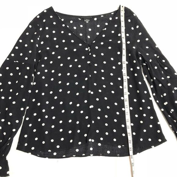 Sanctuary Alma Polka Dot Blouse EUC Size Medium - Picture 7 of 8